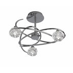 M3944 Maremagnum Ceiling 3 Light G9 Polished Chrome (S)