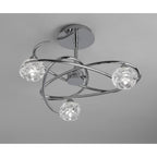M3944 Maremagnum Ceiling 3 Light G9 Polished Chrome (S)