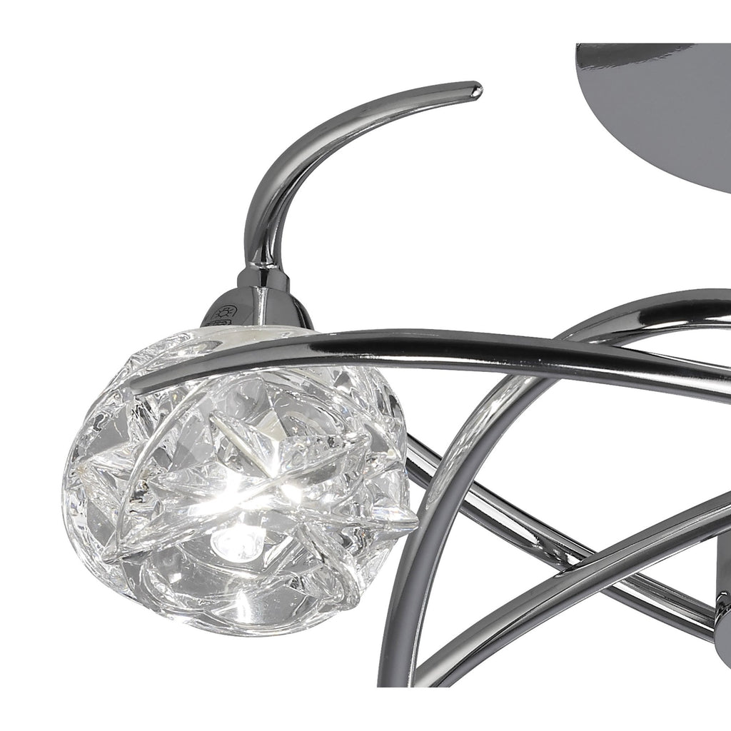 M3944 Maremagnum Ceiling 3 Light G9 Polished Chrome (S)