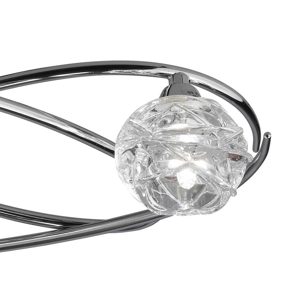 M3944 Maremagnum Ceiling 3 Light G9 Polished Chrome (S)