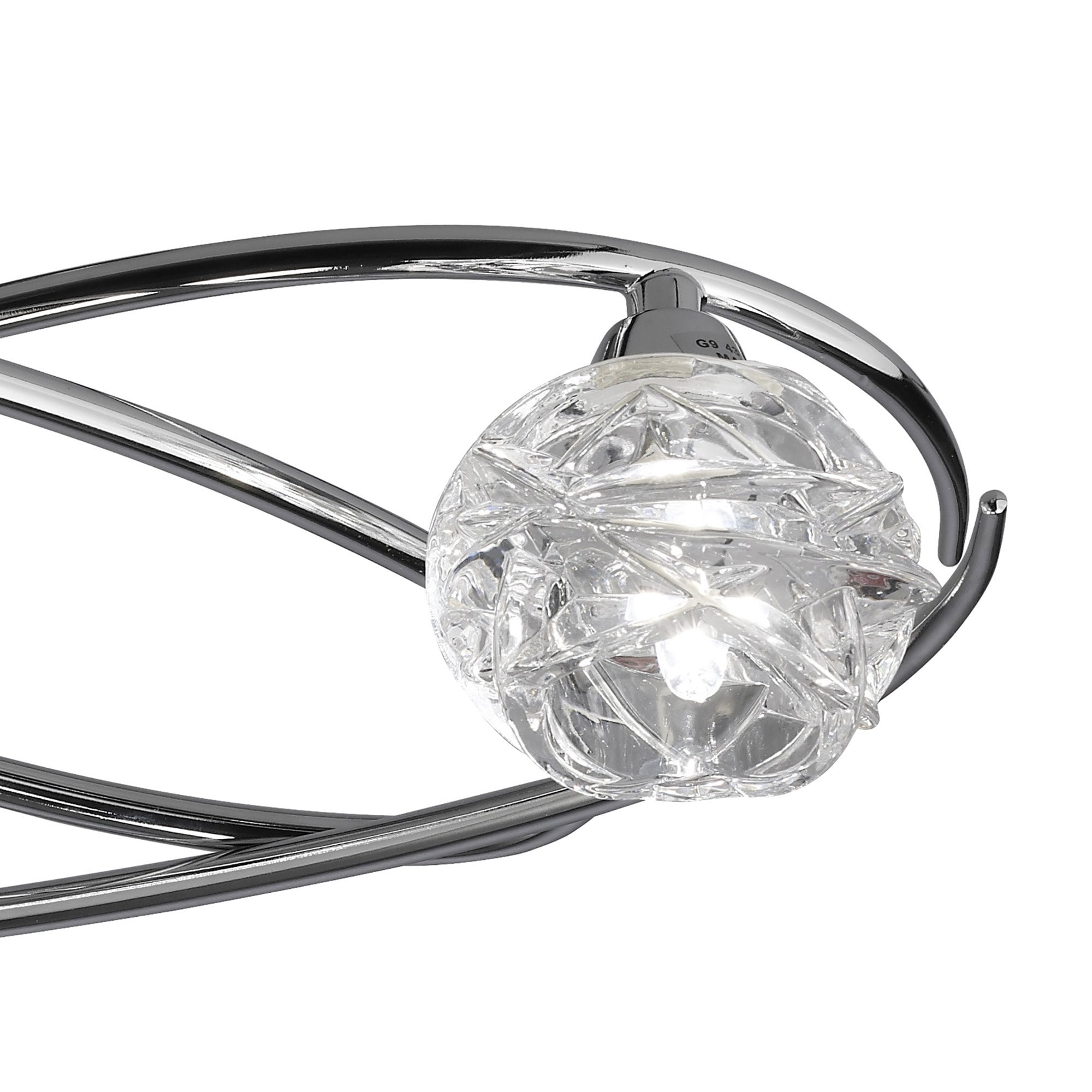 M3944 Maremagnum Ceiling 3 Light G9 Polished Chrome (S)