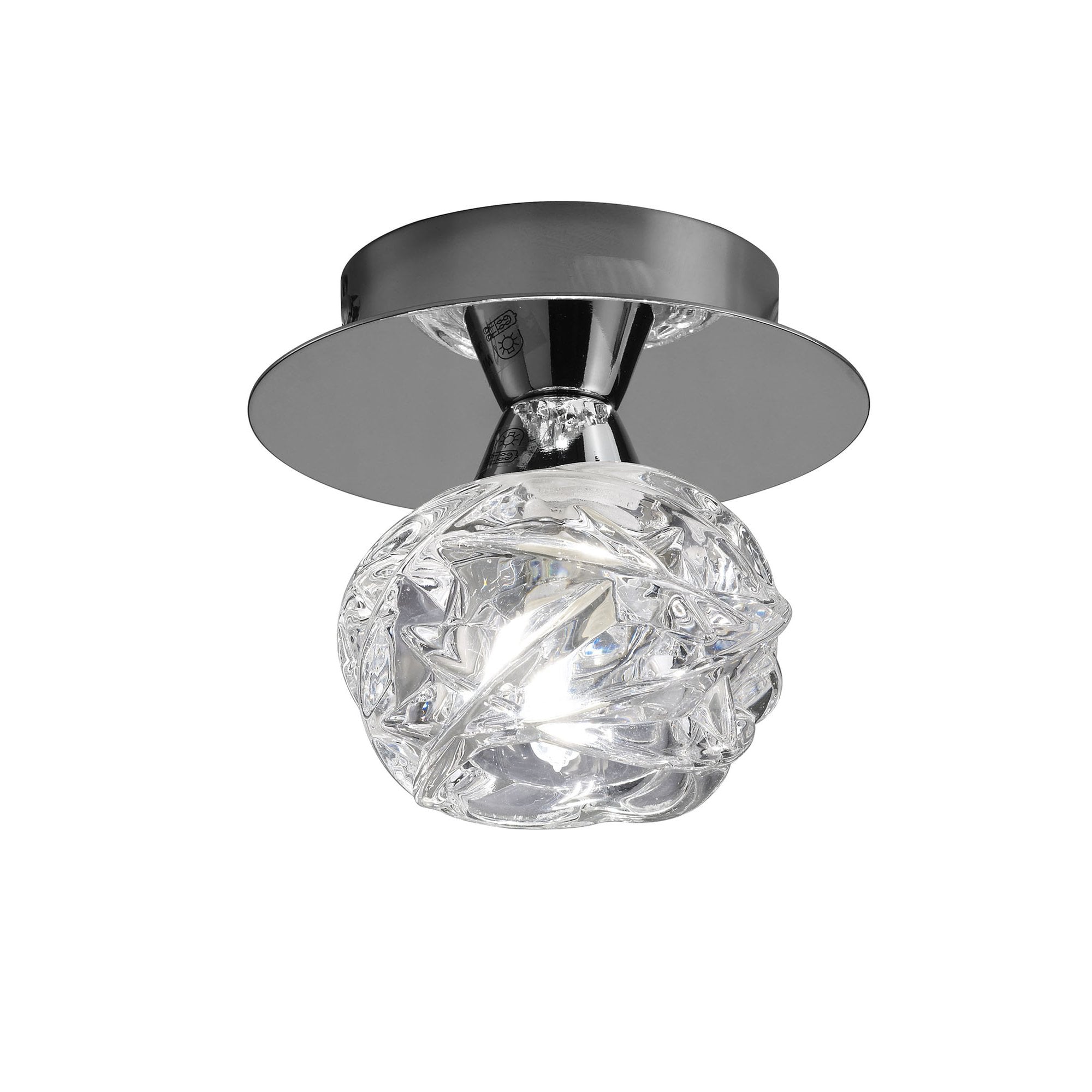 M3945 Maremagnum Ceiling 1 Light G9 Polished Chrome