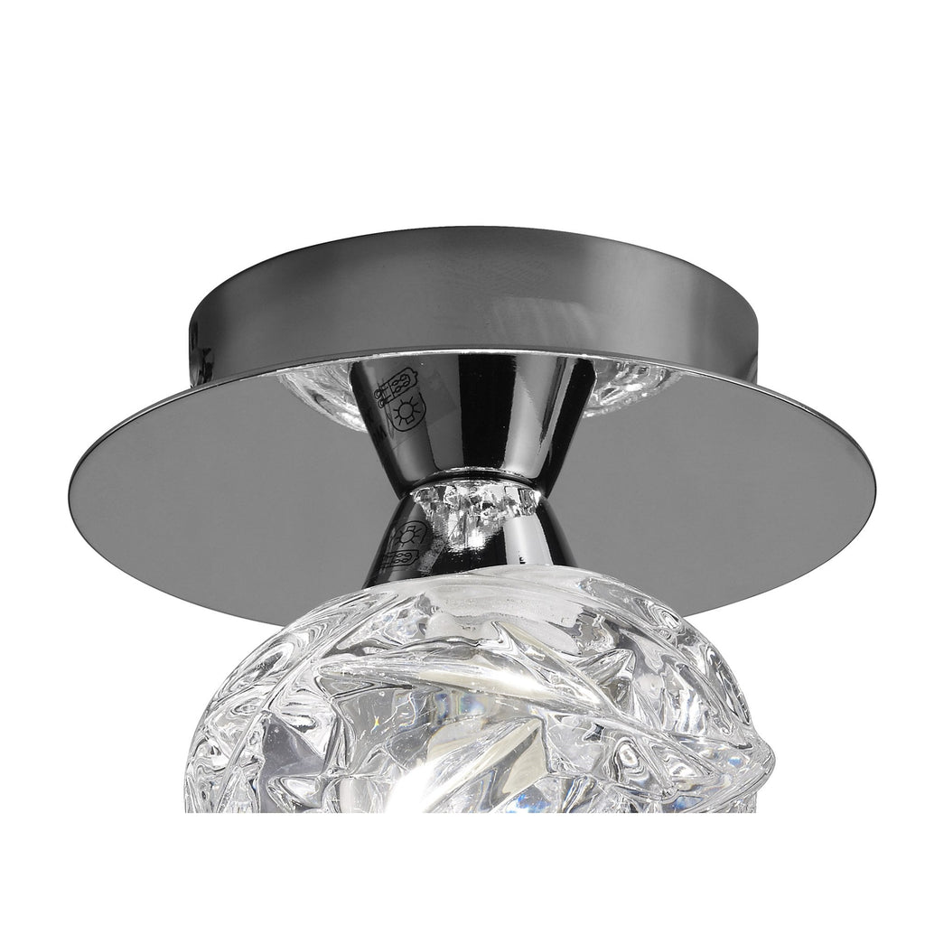 M3945 Maremagnum Ceiling 1 Light G9 Polished Chrome