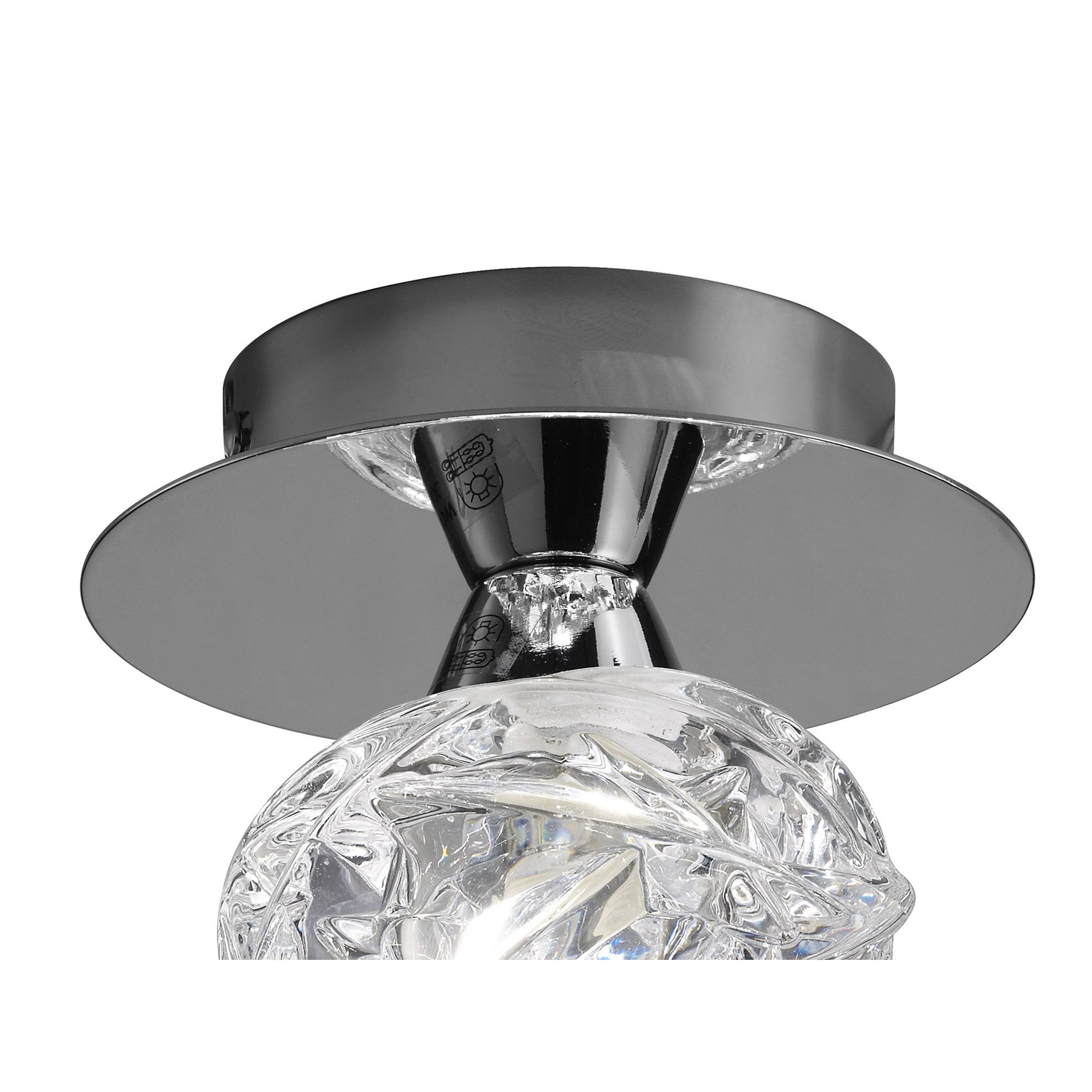 M3945 Maremagnum Ceiling 1 Light G9 Polished Chrome