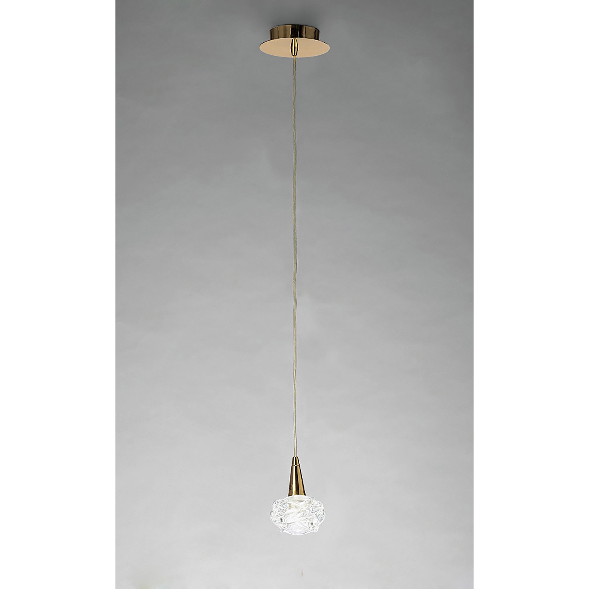 M3946FG Maremagnum Pendant 1 Light G9 French Gold
