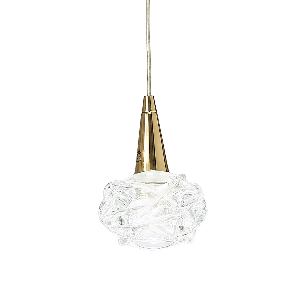 M3946FG Maremagnum Pendant 1 Light G9 French Gold