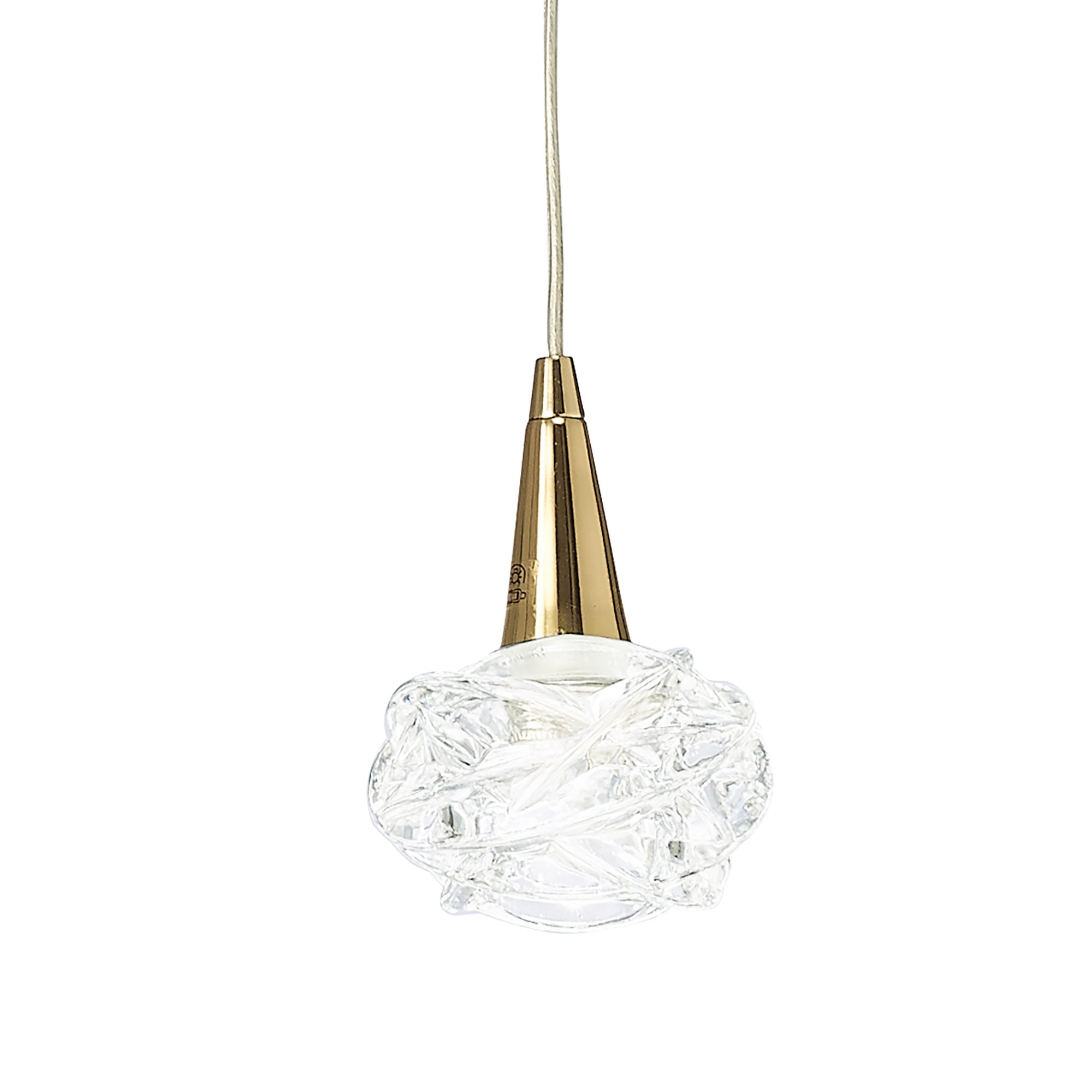 M3946FG Maremagnum Pendant 1 Light G9 French Gold