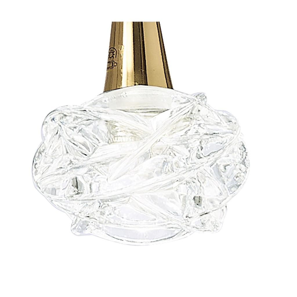 M3946FG Maremagnum Pendant 1 Light G9 French Gold
