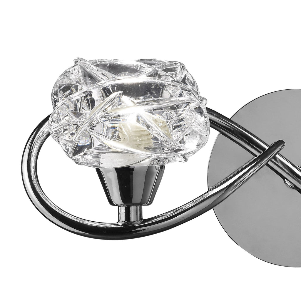 M3947/S Maremagnum Wall Lamp Switched 2 Light G9 Polished Chrome (S)