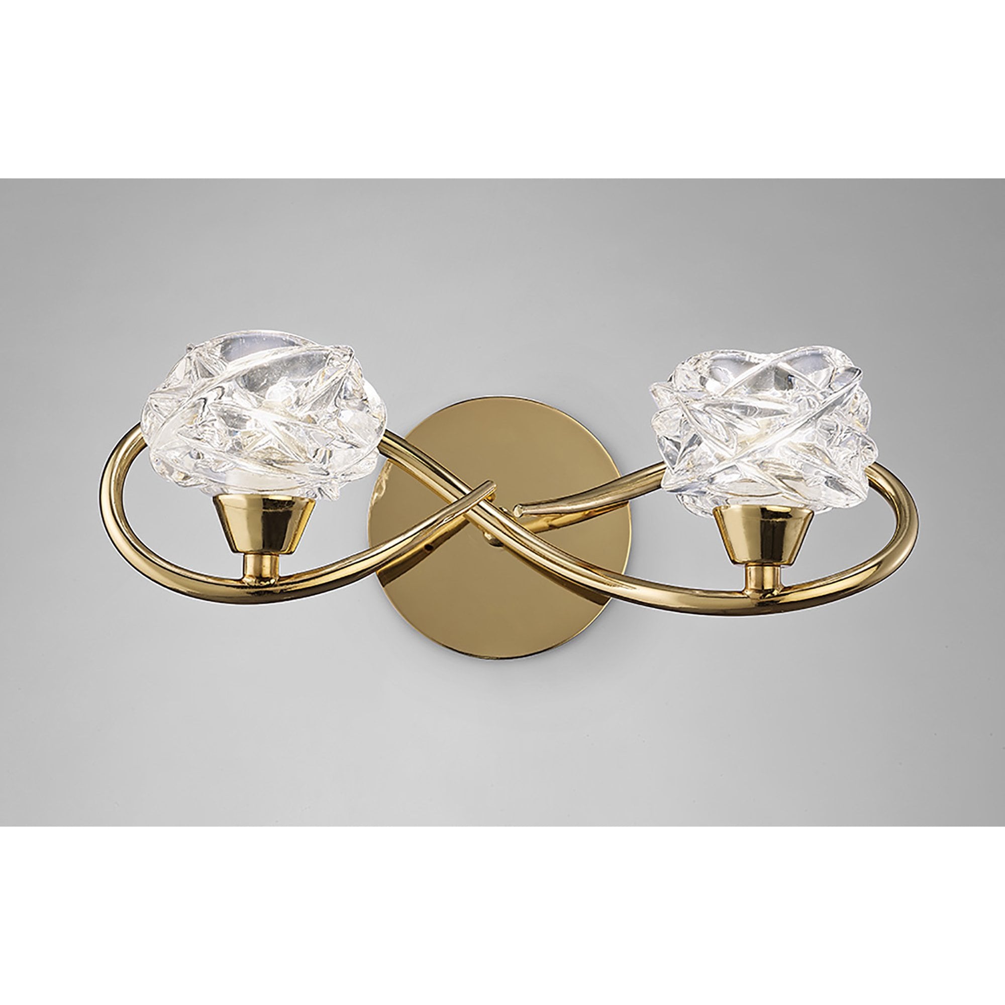 M3947FG/S Maremagnum Wall Lamp Switched 2 Light G9 French Gold