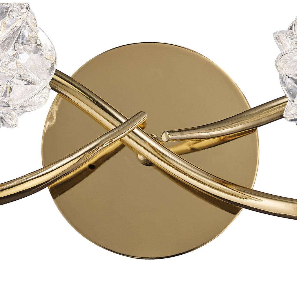 M3947FG/S Maremagnum Wall Lamp Switched 2 Light G9 French Gold