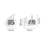 M3948/S Maremagnum Wall Lamp Switched 1 Light G9 Polished Chrome