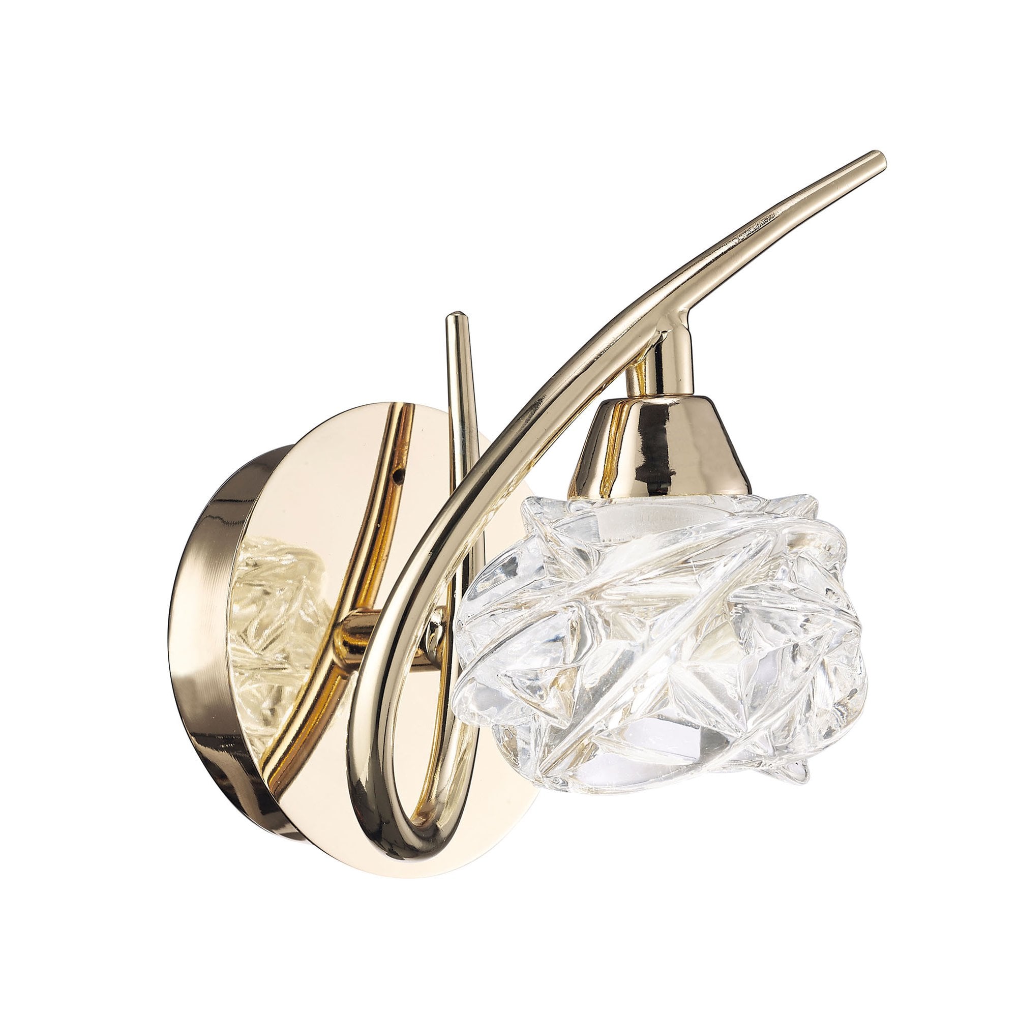 M3948FG/S Maremagnum Wall Lamp Switched 1 Light G9 French Gold