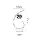 M3949 Maremagnum Table Lamp 1 Light G9 Polished Chrome