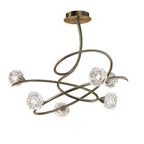 M4071 Maremagnum Ceiling 6 Light G9 Antique Brass