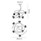 M4071 Maremagnum Ceiling 6 Light G9 Antique Brass