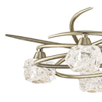 M4072 Maremagnum Telescopic Convertible To Semi Flush 6 Light G9 Antique Brass