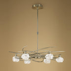 M4072 Maremagnum Telescopic Convertible To Semi Flush 6 Light G9 Antique Brass