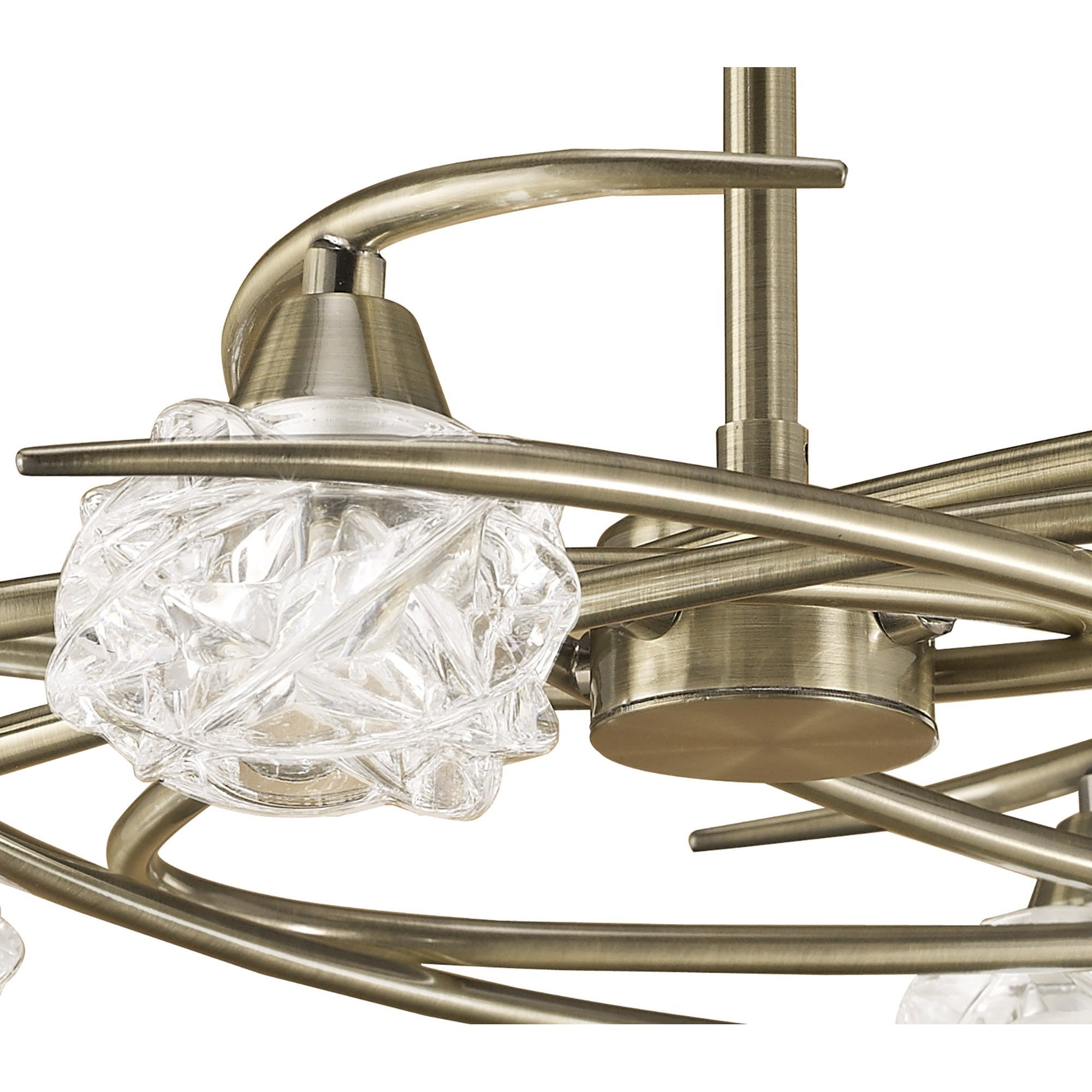 M4073 Maremagnum Ceiling 4 Light G9 Antique Brass (S)