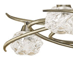 M4073 Maremagnum Ceiling 4 Light G9 Antique Brass (S)