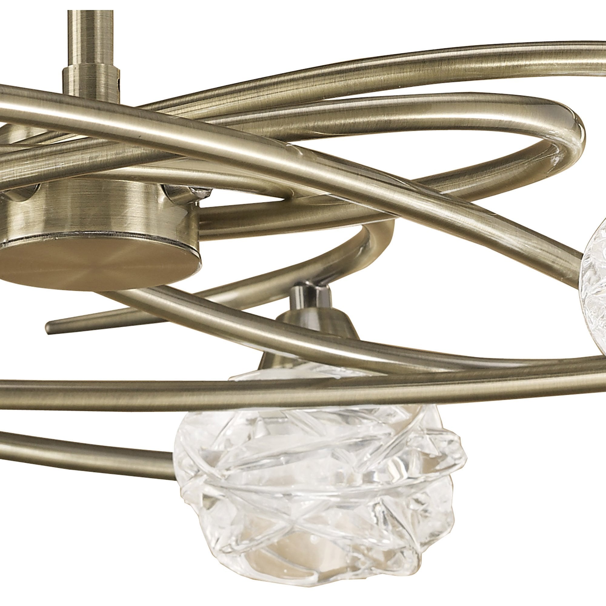 M4073 Maremagnum Ceiling 4 Light G9 Antique Brass (S)