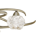 M4073 Maremagnum Ceiling 4 Light G9 Antique Brass (S)