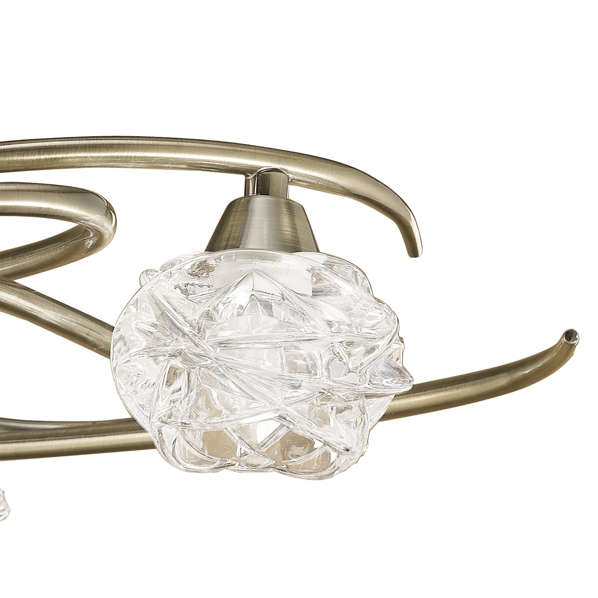 M4073 Maremagnum Ceiling 4 Light G9 Antique Brass (S)