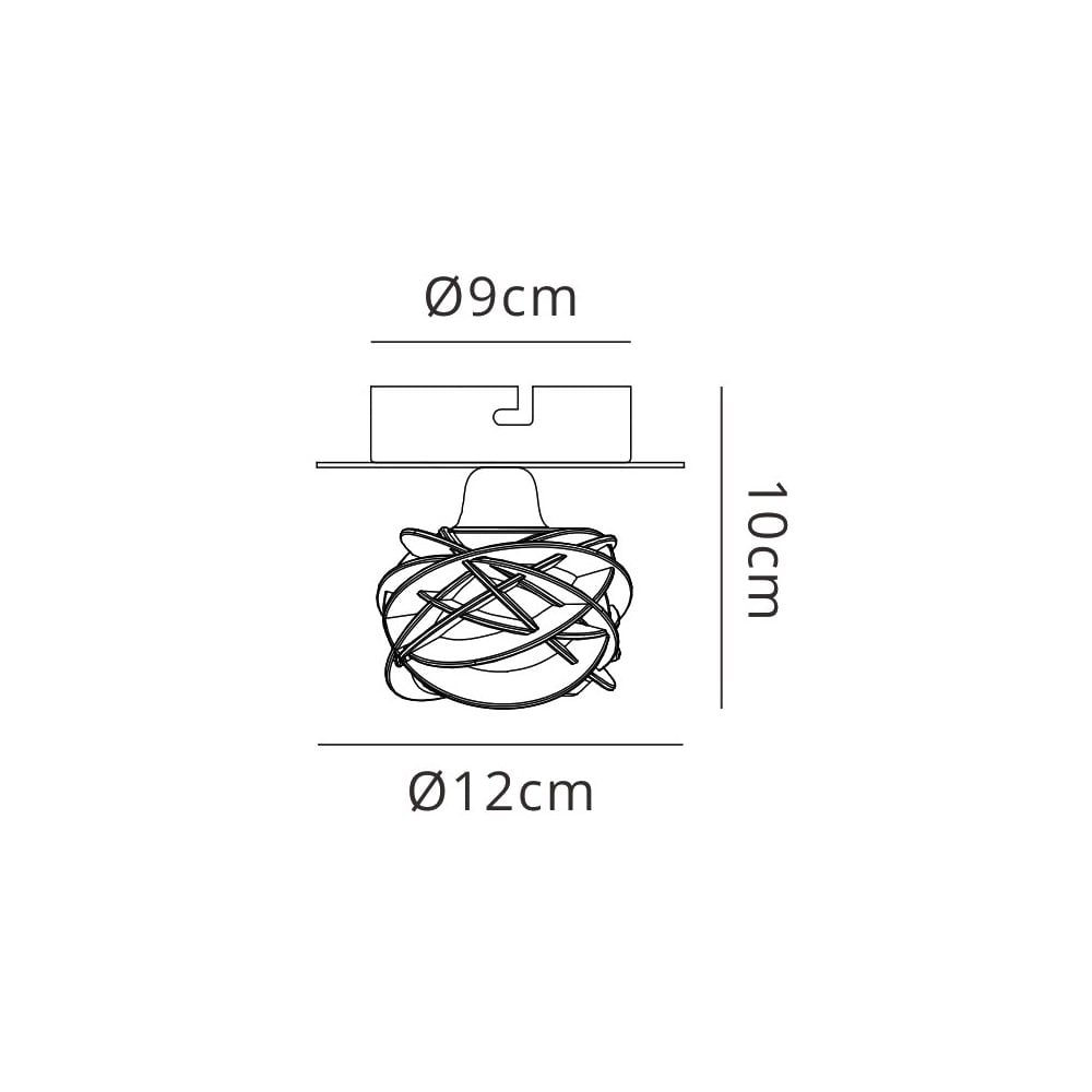 M4075 Maremagnum Ceiling 1 Light G9 Antique Brass