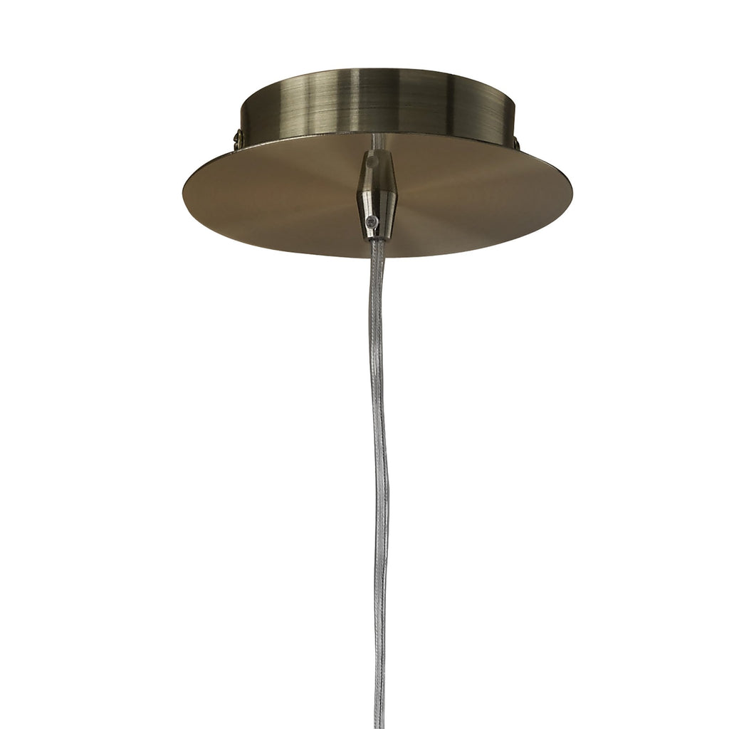 M4076 Maremagnum Pendant 1 Light G9 Antique Brass