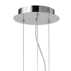 M4811 Maui Pendant 5W+19W LED Beech / Polished Chrome