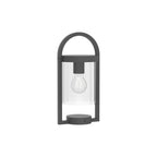M6550 Maya Outdoor Pedestal Lamp 1 Light Anthracite