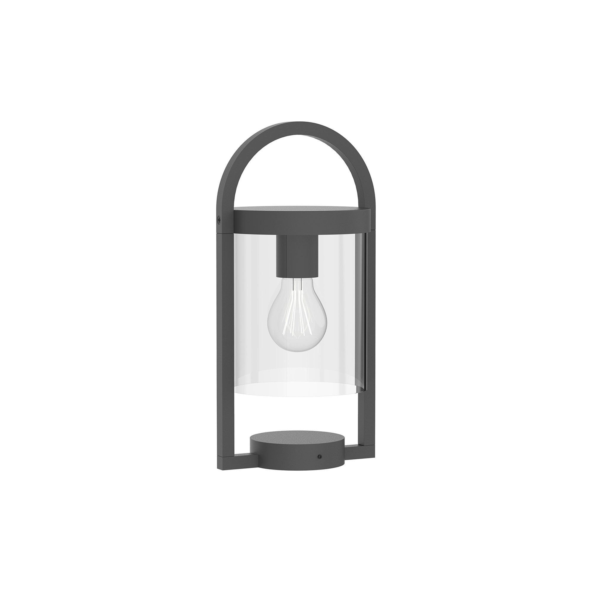 M6550 Maya Outdoor Pedestal Lamp 1 Light Anthracite