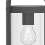 M6550 Maya Outdoor Pedestal Lamp 1 Light Anthracite