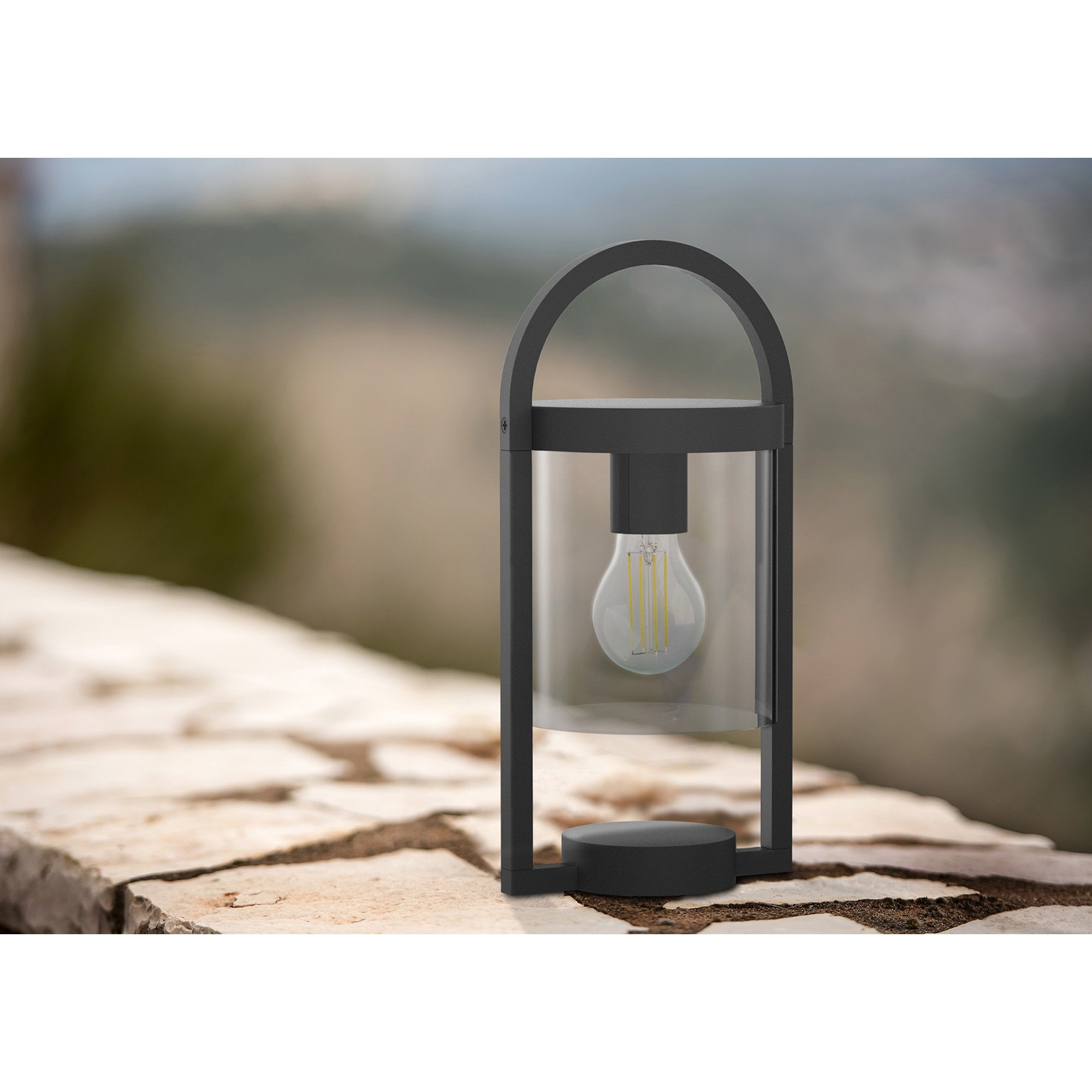 M6552 Maya Outdoor Wall Lamp 1 Light Anthracite