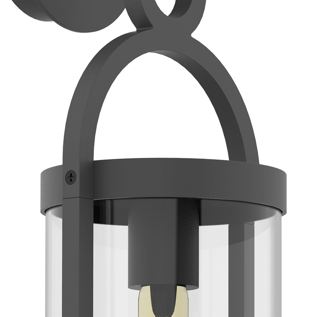 M6552 Maya Outdoor Wall Lamp 1 Light Anthracite