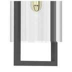 M6552 Maya Outdoor Wall Lamp 1 Light Anthracite