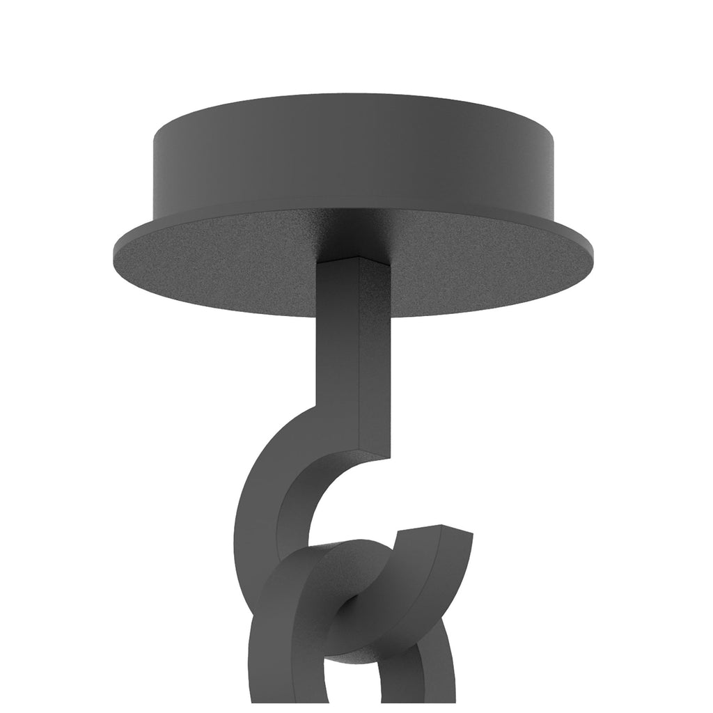 M6553 Maya Outdoor Ceiling 1 Light Anthracite