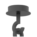 M6553 Maya Outdoor Ceiling 1 Light Anthracite