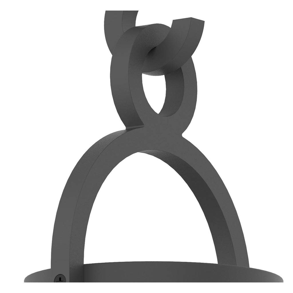 M6553 Maya Outdoor Ceiling 1 Light Anthracite