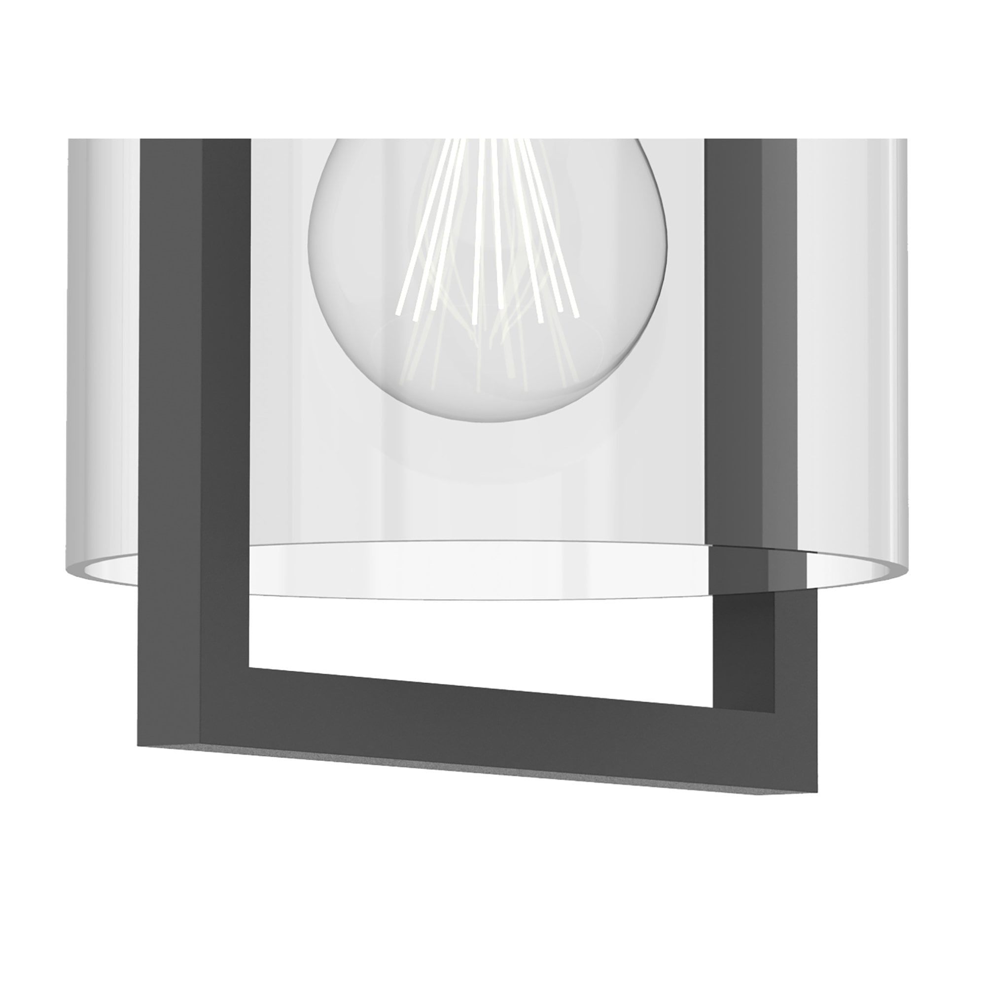 M6553 Maya Outdoor Ceiling 1 Light Anthracite