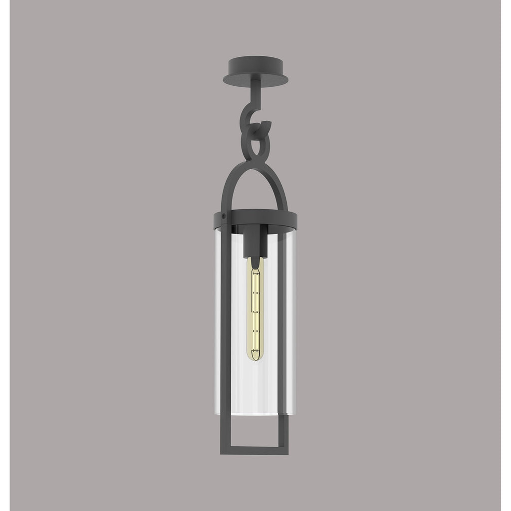 M6554 Maya Outdoor Ceiling 1 Light Anthracite