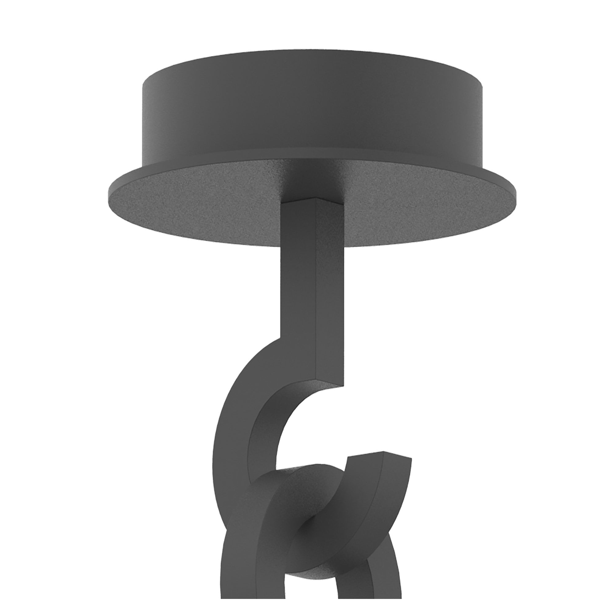 M6554 Maya Outdoor Ceiling 1 Light Anthracite