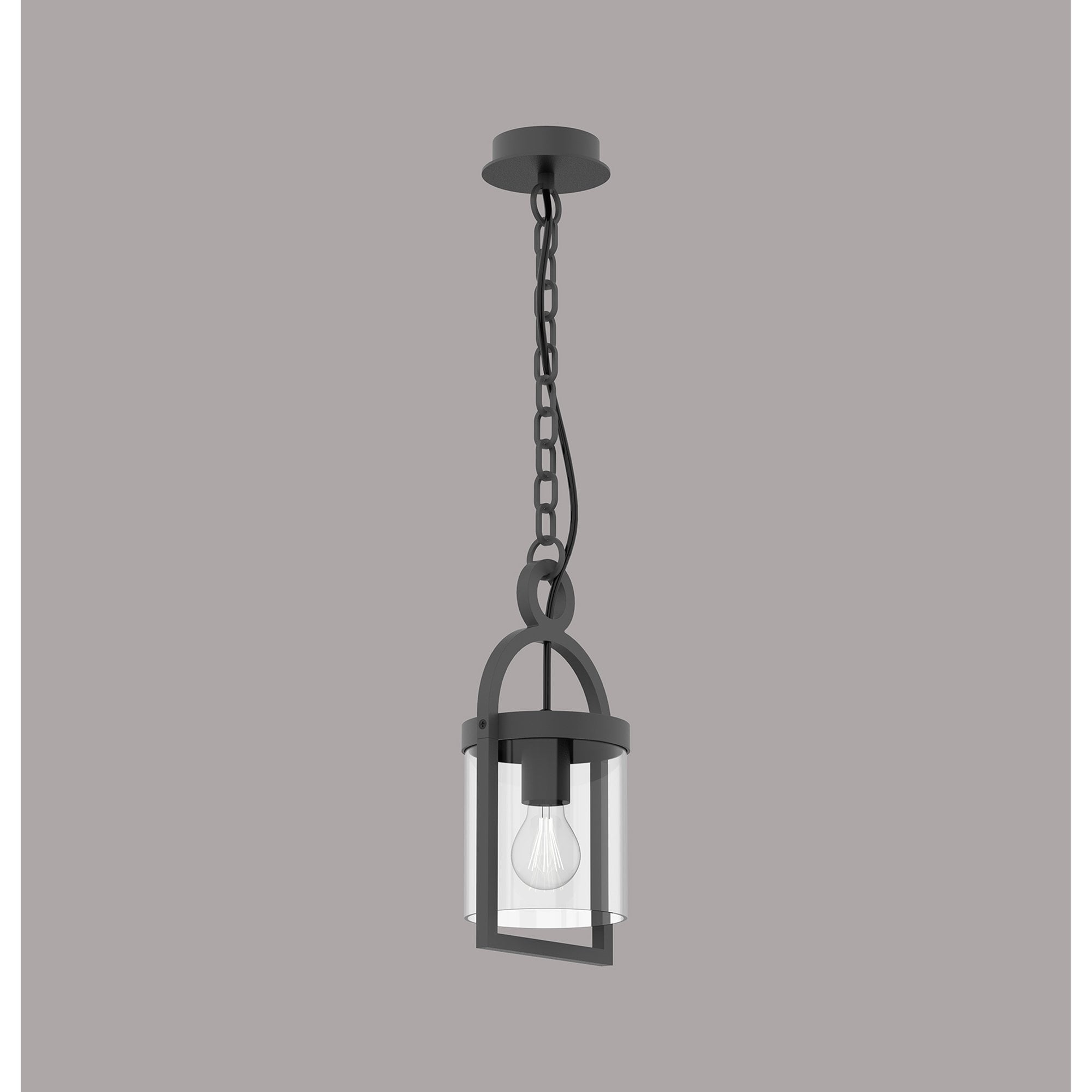 M6555 Maya Outdoor Pendant 1 Light Anthracite