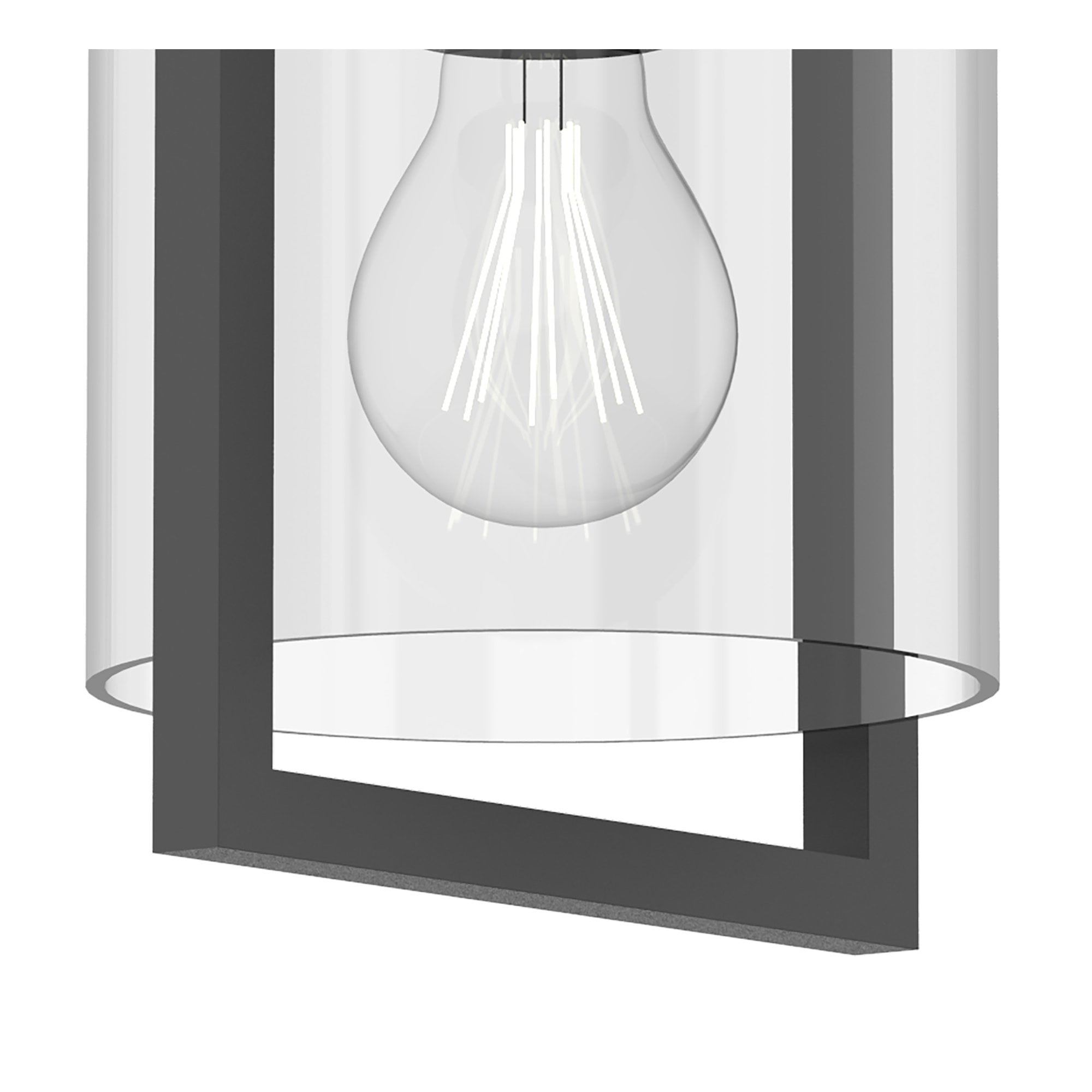 M6555 Maya Outdoor Pendant 1 Light Anthracite