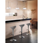 M3623 Mediterraneo Flush Ceiling / Wall 3 Light E27 Large Frosted White Glass