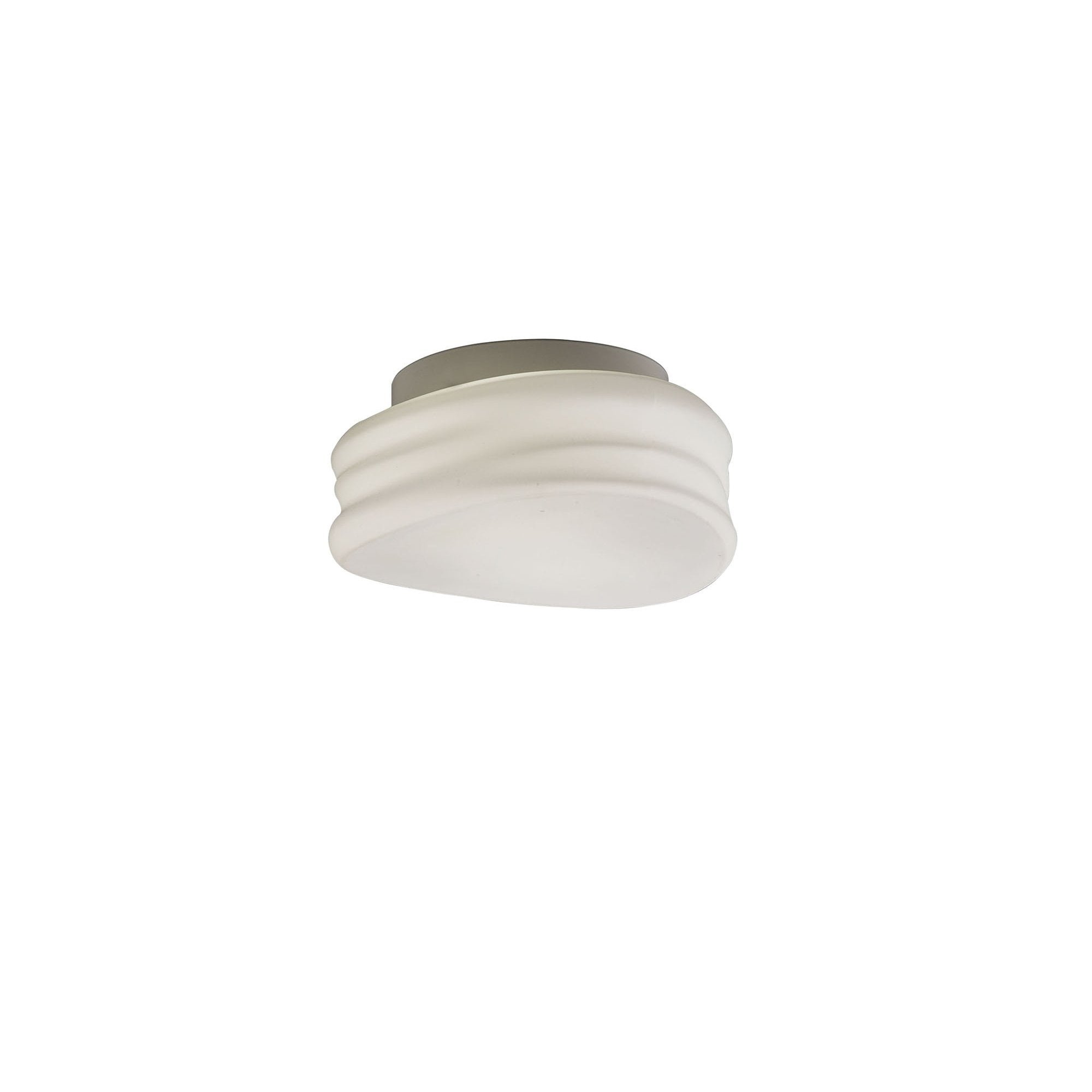M3625 Mediterraneo Ceiling / Wall 2 Light GU10 Small Frosted White Glass