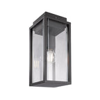Meribel Outdoor Pedestal  Lamp 1 Light Graphite