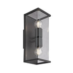 M6492 Meribel Outdoor Wall Lamp 2 Light Graphite