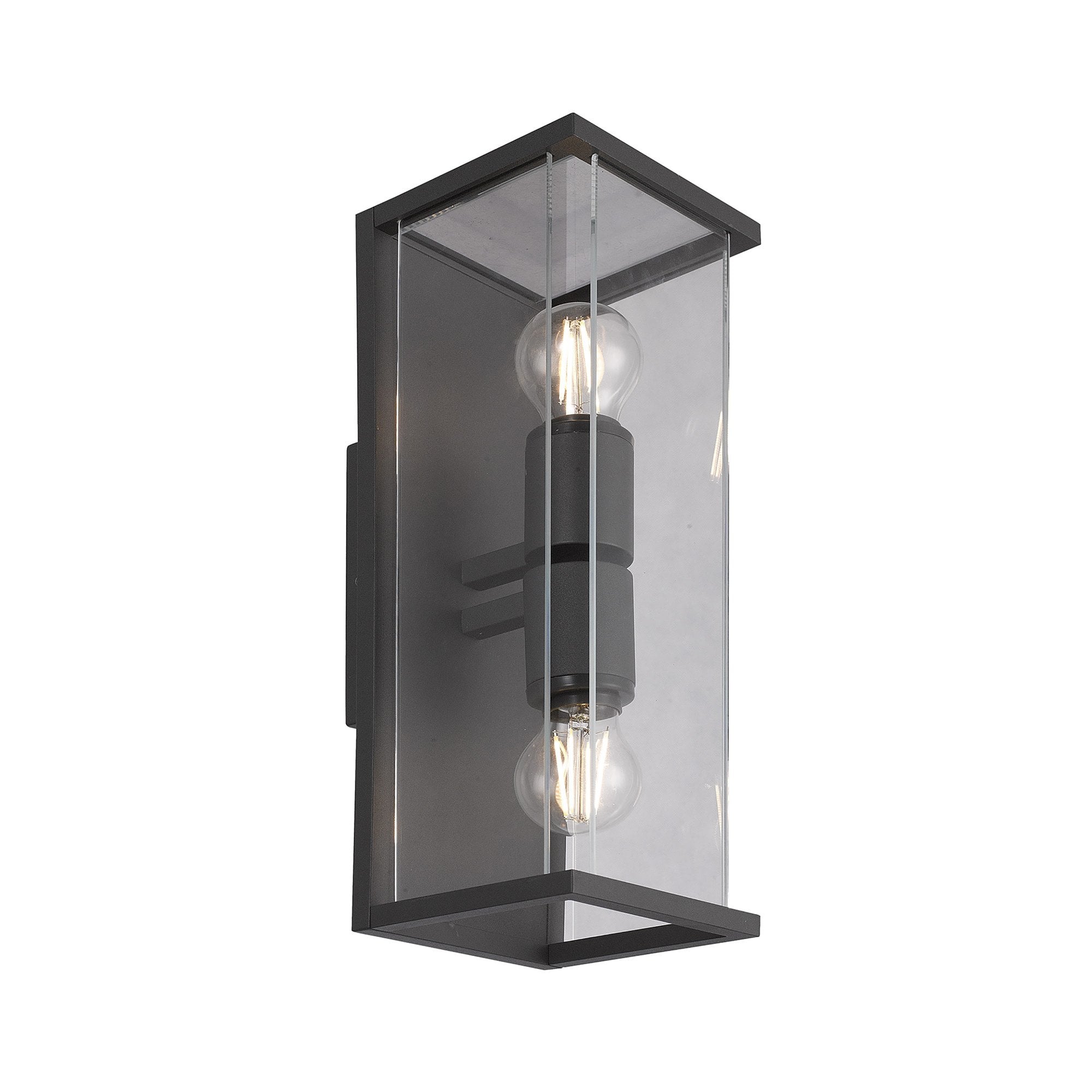 Meribel Outdoor Wall  Lamp 2 Light Graphite