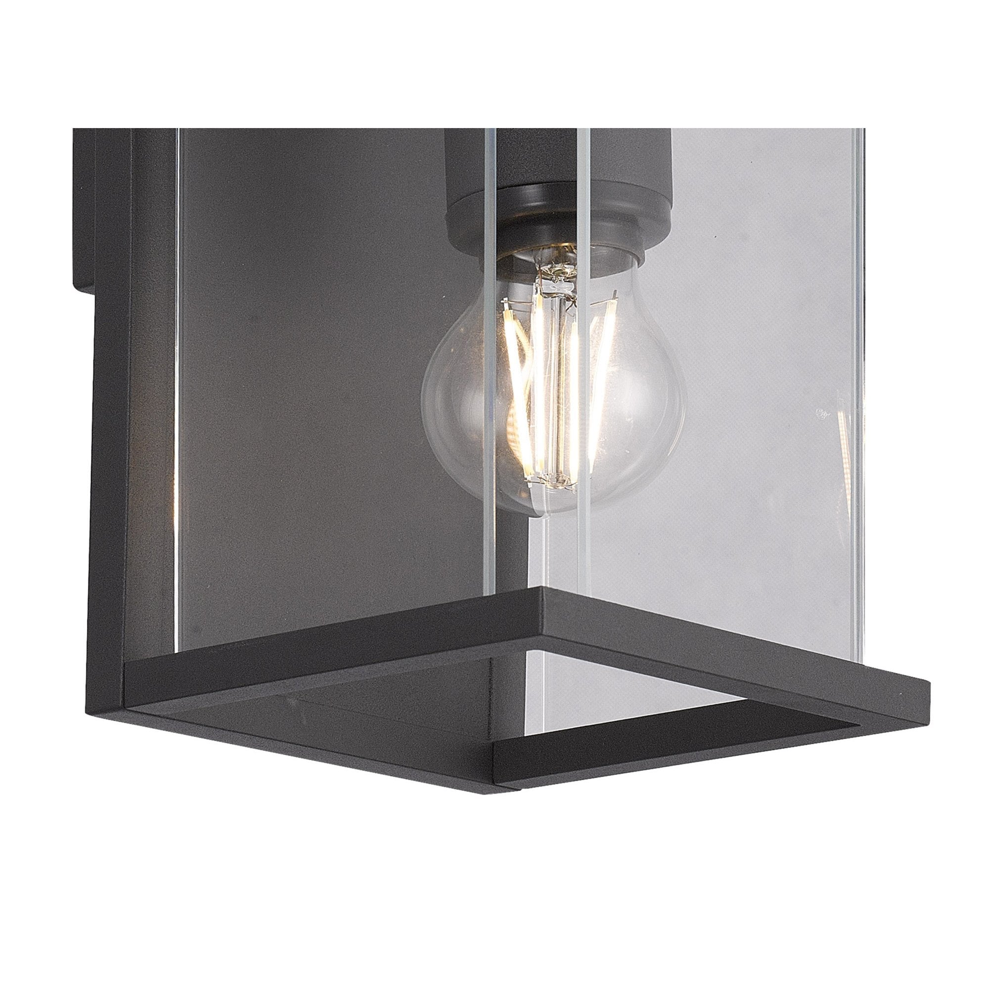 Meribel Outdoor Wall  Lamp 2 Light Graphite